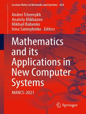 cover image of Mathematics and its Applications in New Computer Systems